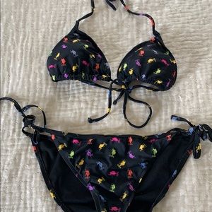 POLO Bikini Top SIze M Bottom Size L